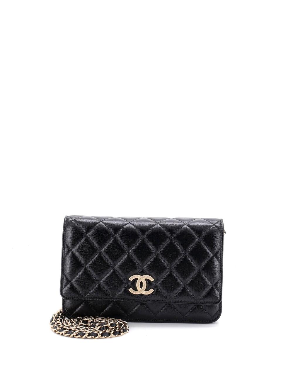 Chanel Textured Cc Wallet On Chain #327291C44B